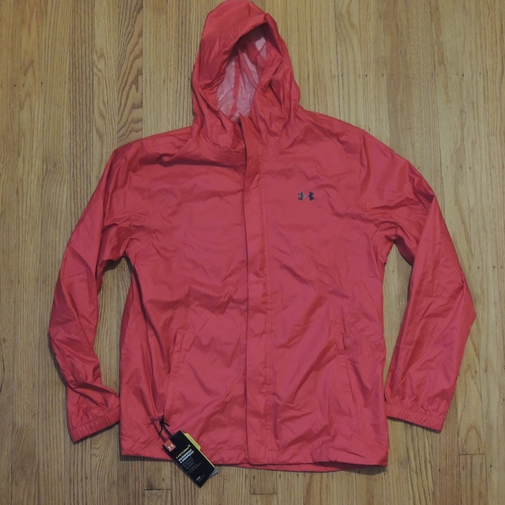 Under Armour Storm 3 Jacket Pink Hooded Womens NEW